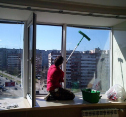 Мытье окон в однокомнатной квартире Лабытнанги